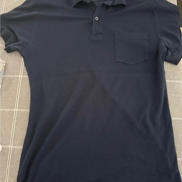 Mack Weldon Vesper Navy Polo Shirt James Bond - Picture 2 of 3